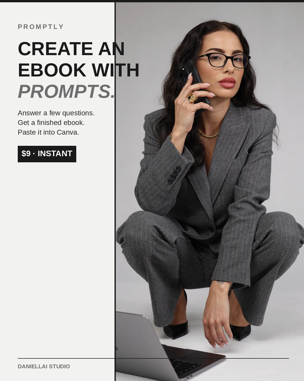 PROMPTLY- CREATE E-BOOKS WITH PROMPTLY